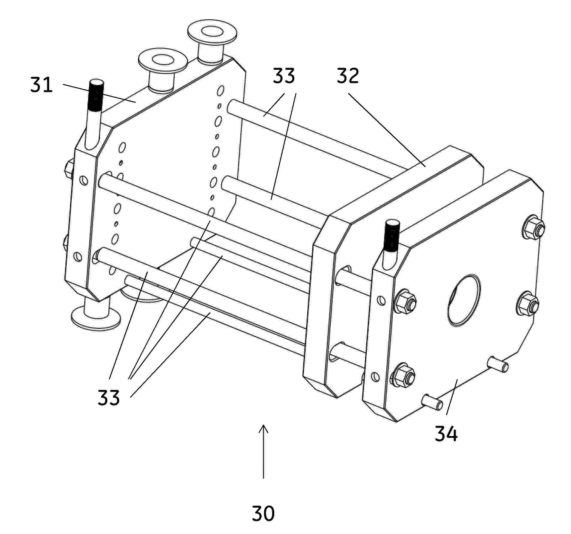 Distribution plate for crossflow filtration cassettes