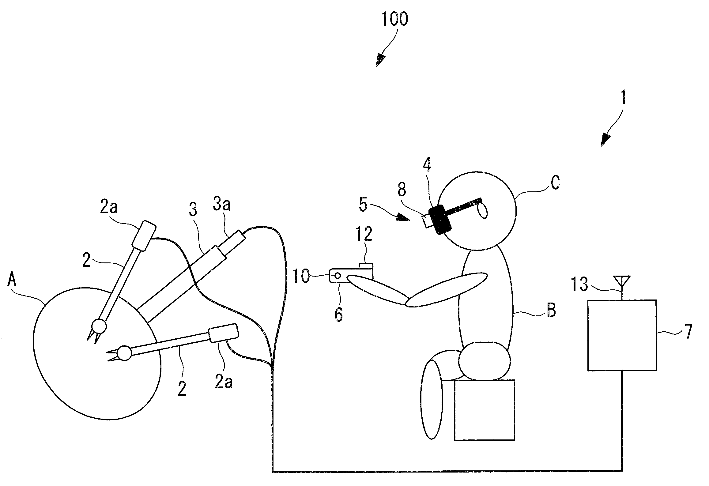 Operation input unit and manipulator system