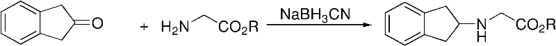 Preparation method of N-(2- indanyl) amino acid alkyl ester