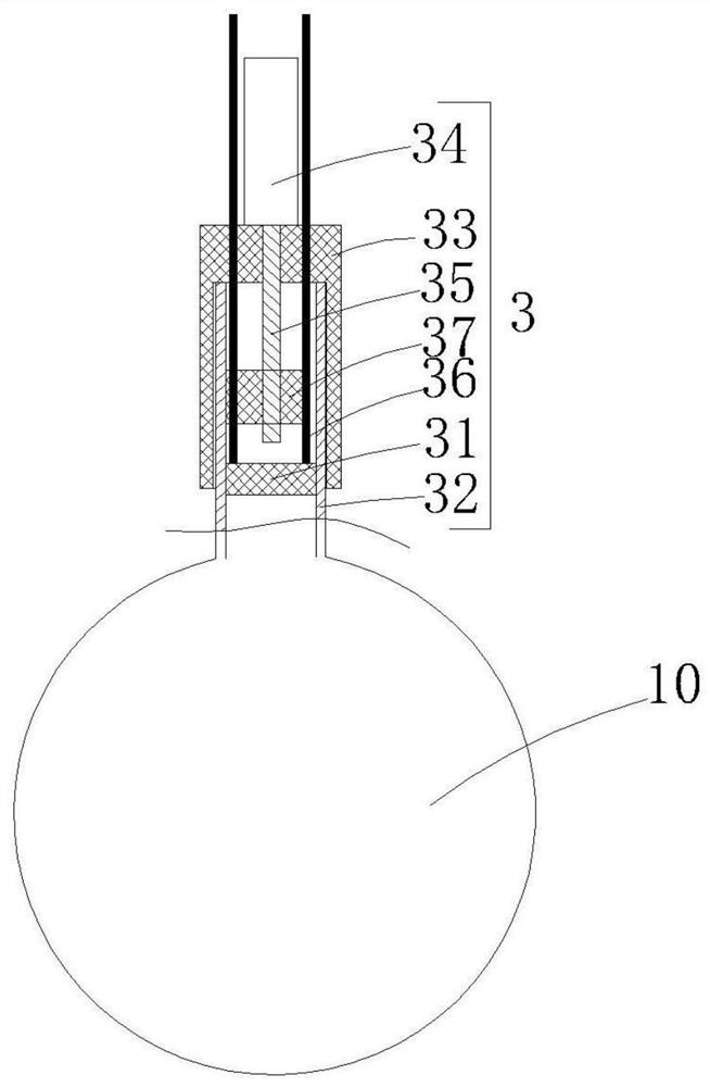 Anti-riot kinetic-energy bullet launching simulation system and control method
