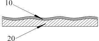 Immobilized visible light response photocatalyst and preparation method thereof