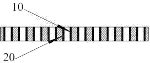 Immobilized visible light response photocatalyst and preparation method thereof