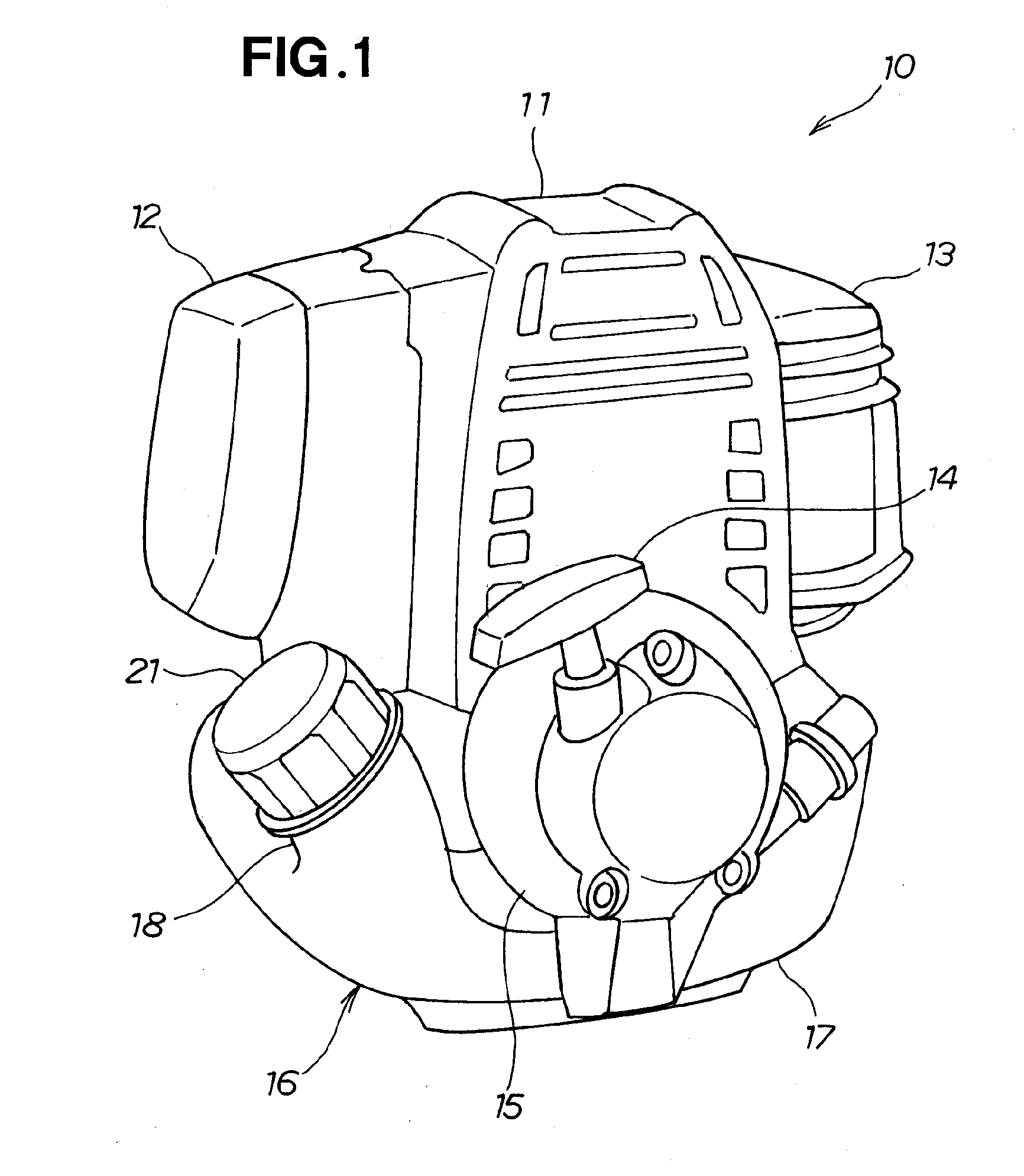 Plastic fuel tank