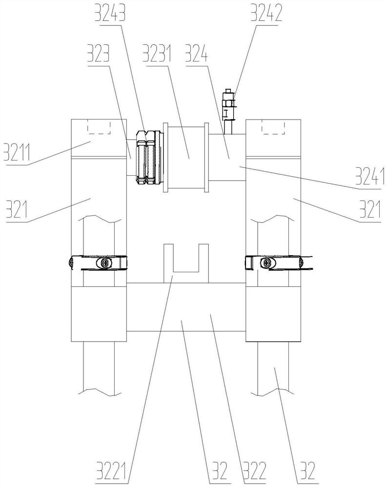 Elevator steel belt wheel bearing test system