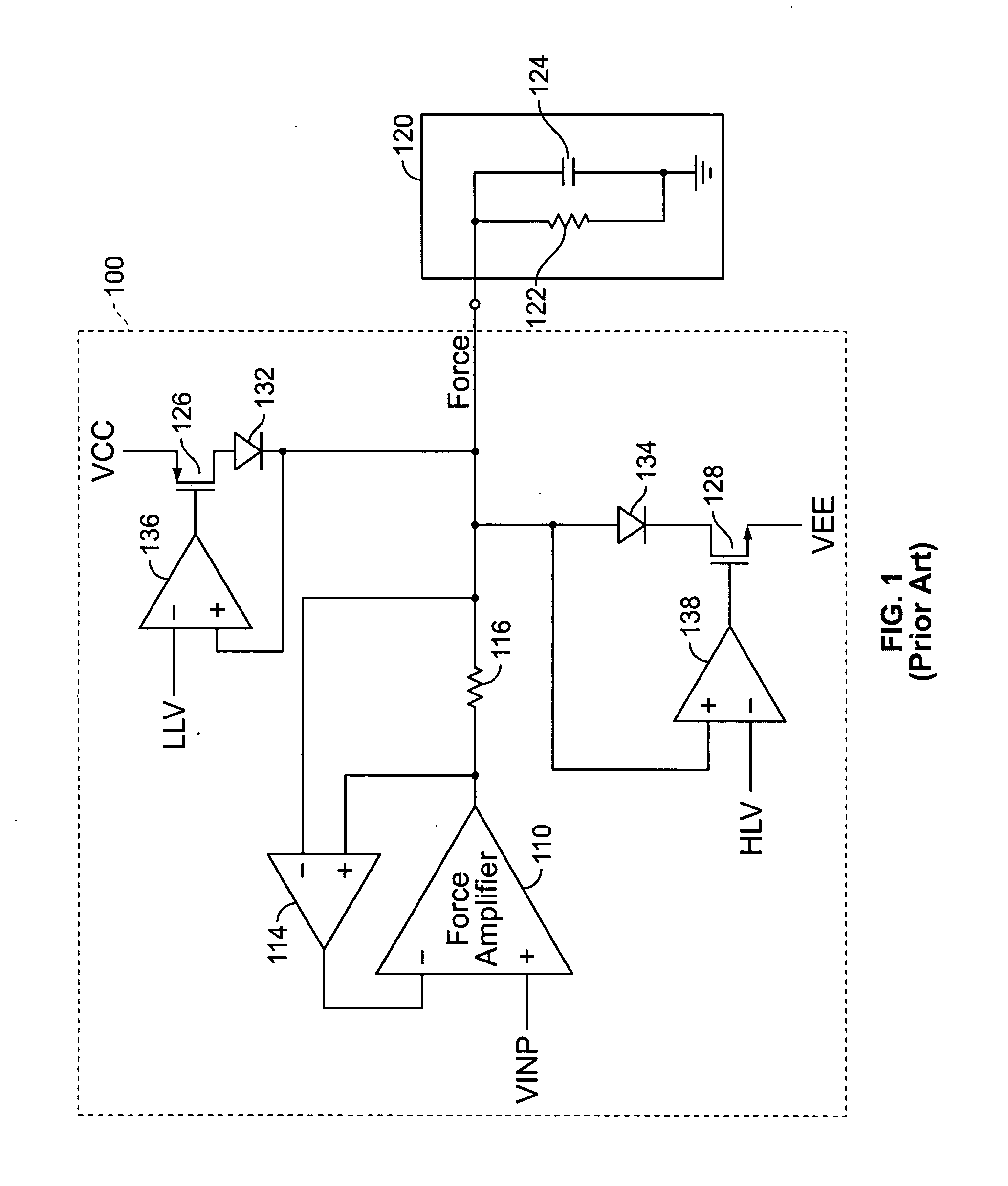 Precision measurement unit having voltage and/or current clamp power down upon setting reversal