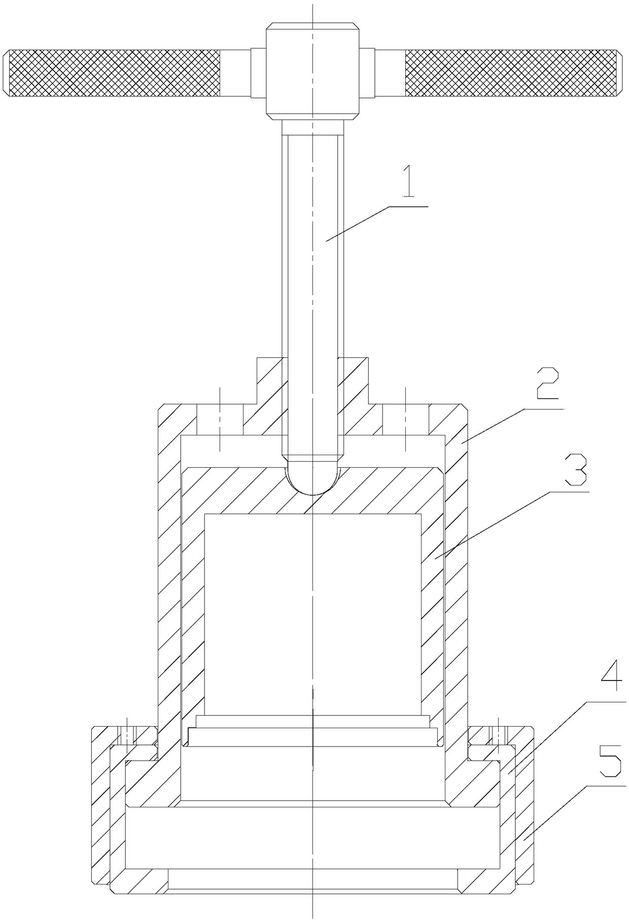 Quick bearing disassembly device