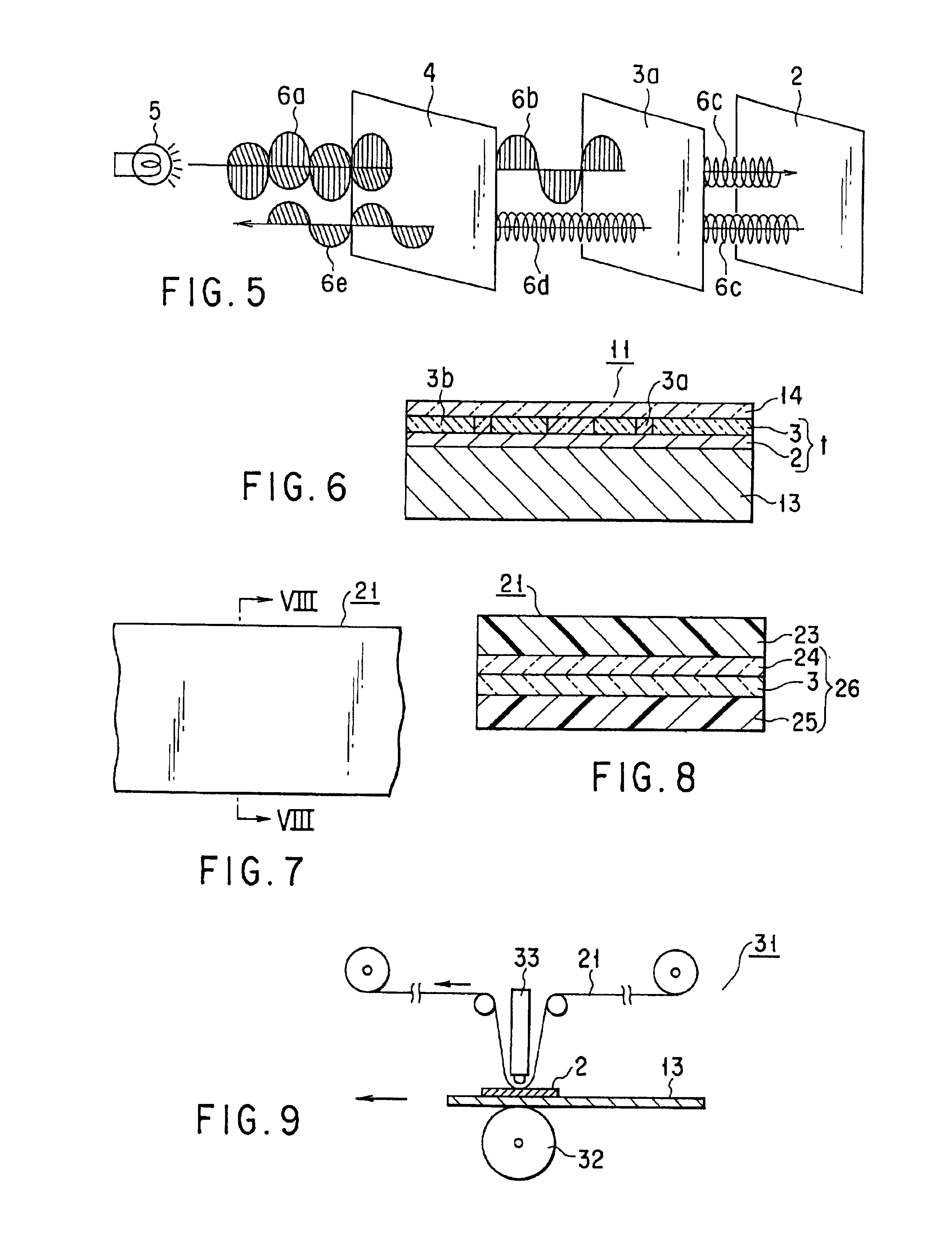 Laminated composite, information recording medium, and member of imparting forgery-preventing characteristic