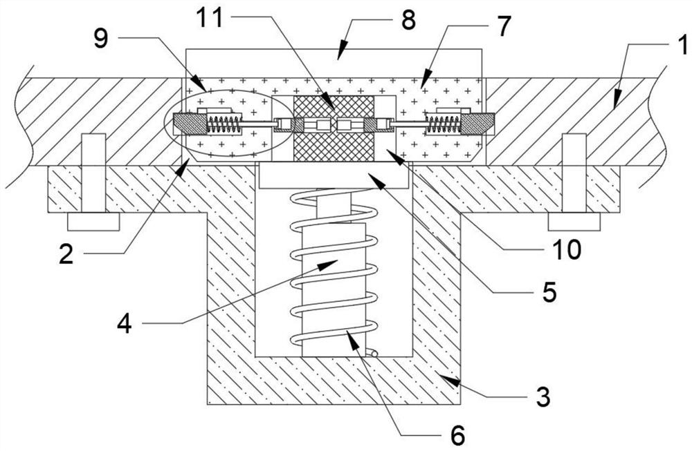 Quick disassembly type vacuum forming mold