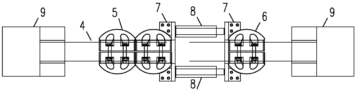 A test method for connection performance between pe cable and cable clip ball