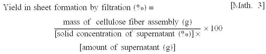 Cellulose fibers and process for producing the same, cellulose fiber assembly, and cellulose-fiber composite material