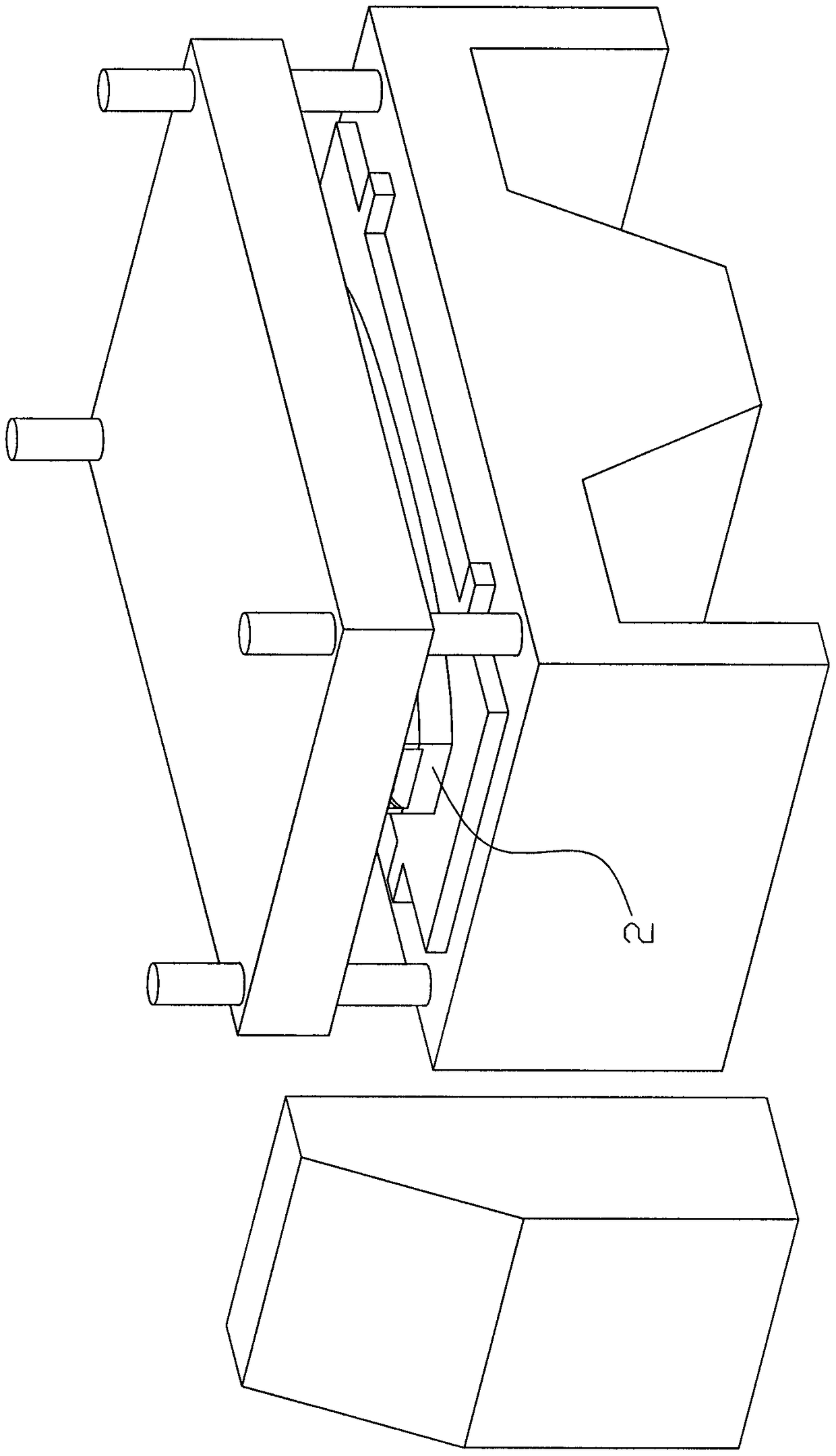 Manufacturing method of pre-embedded fixing parts in skateboard