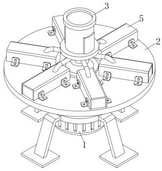 Preheating device of FPC bending hot air gun