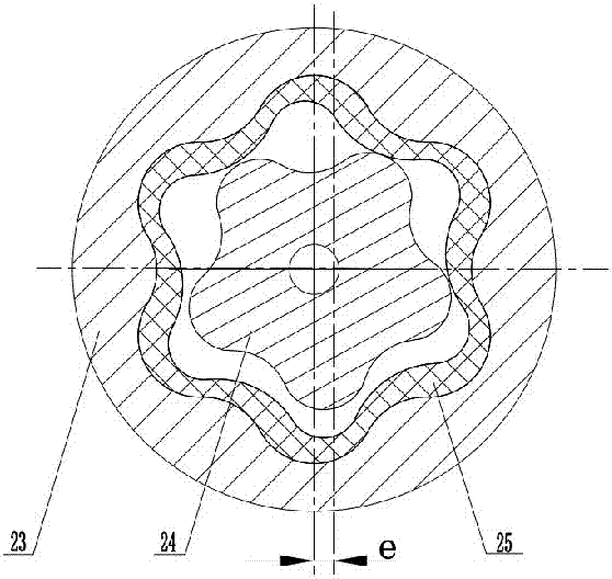 Large-torque equal-wall-thickness screw drilling tool with motors in serial connection