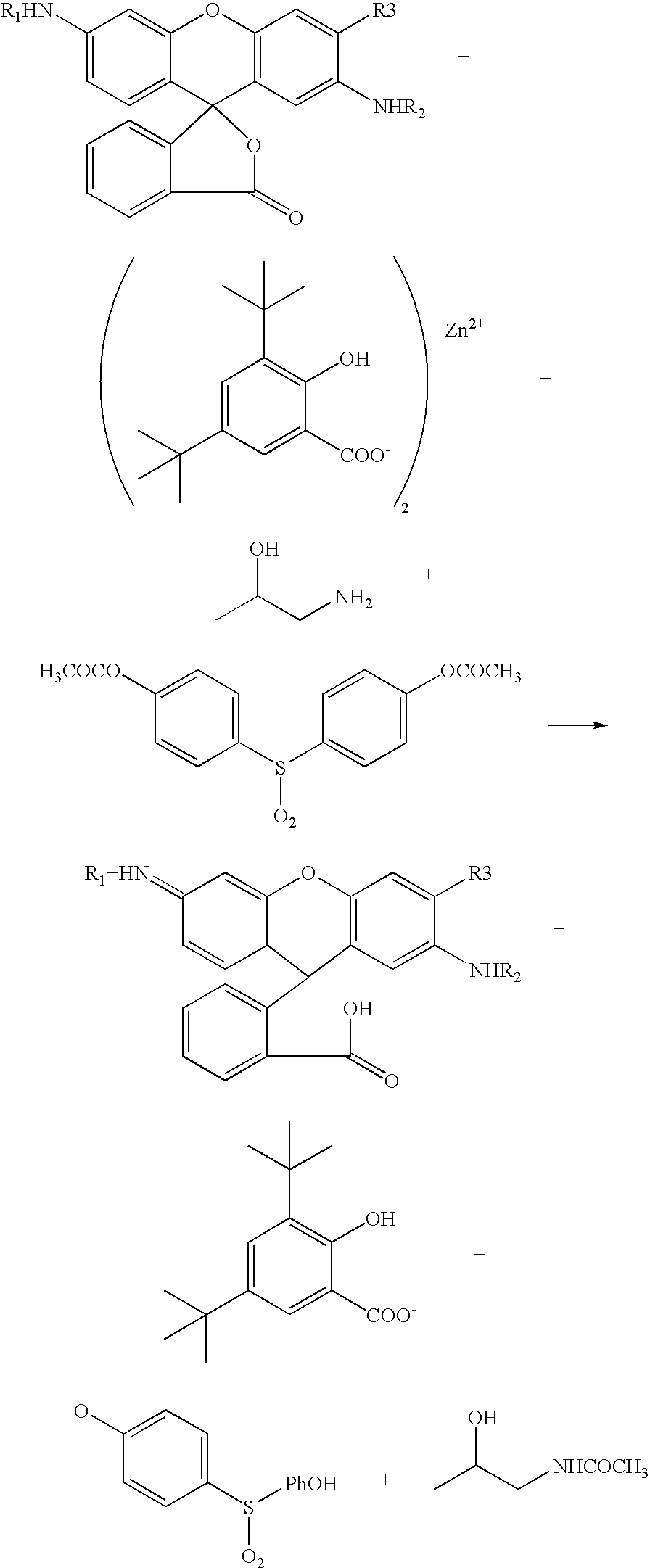 Metal salt activators for use in leuco dye compositions
