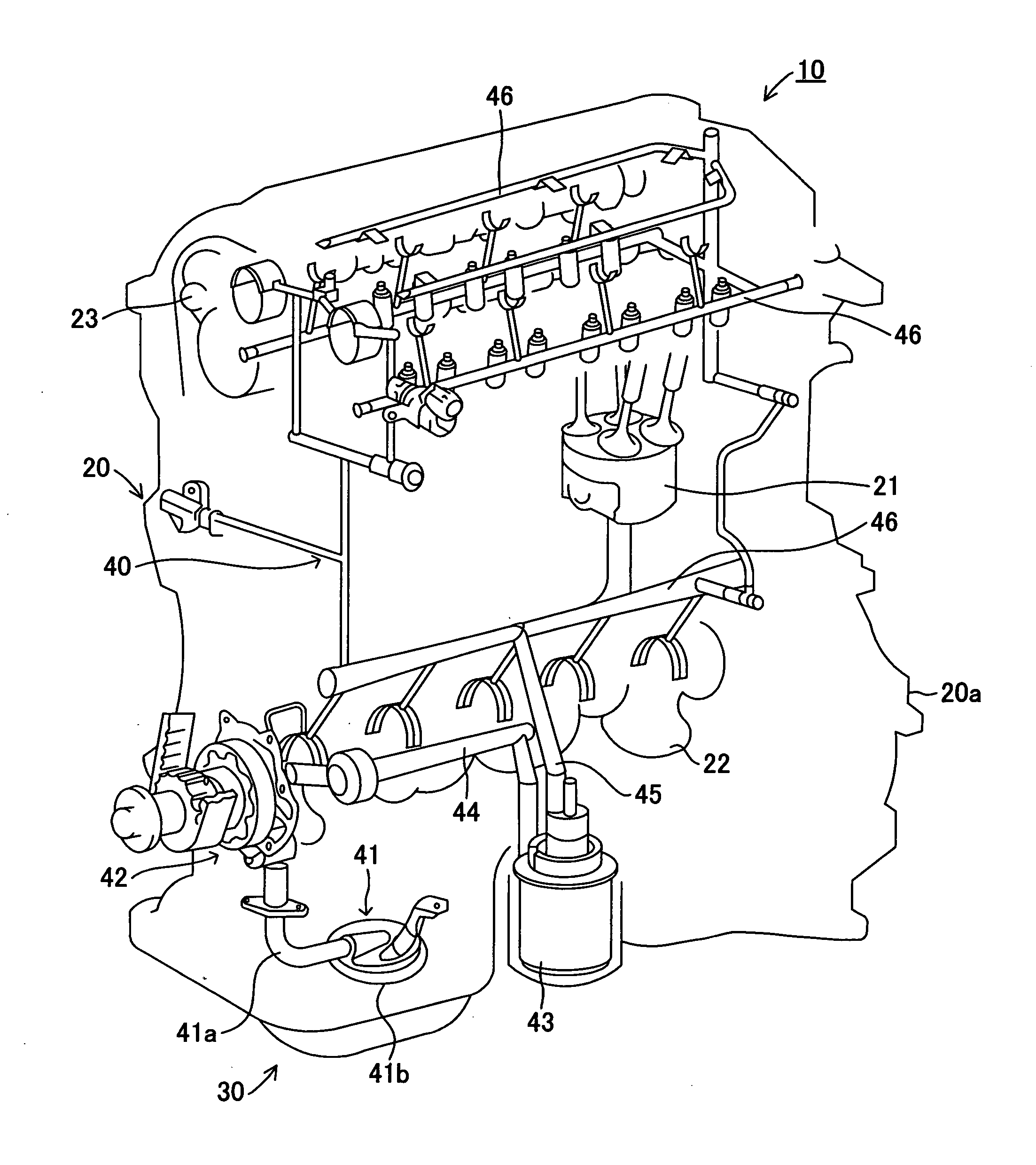 Oil Pan and Lubricating Device