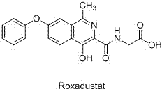 Roxadustat purification method