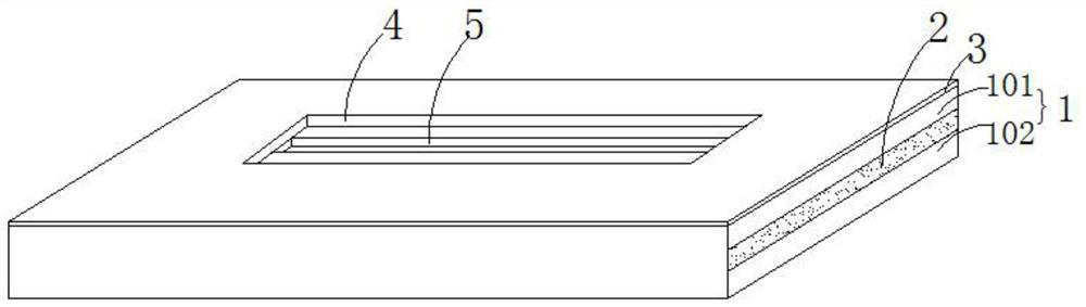 A soundproof and anticorrosion floor in a subway high-speed rail compartment and a manufacturing method thereof