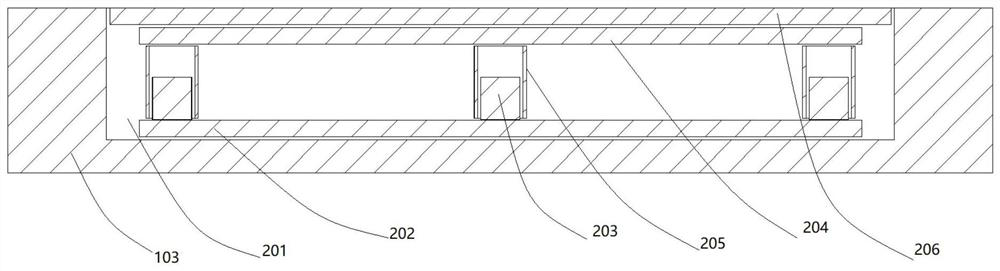 Cover plate type protection system with detection function for foundation pit