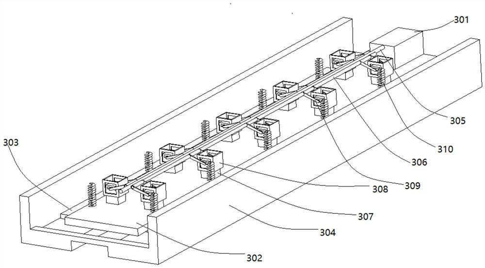 Cover plate type protection system with detection function for foundation pit