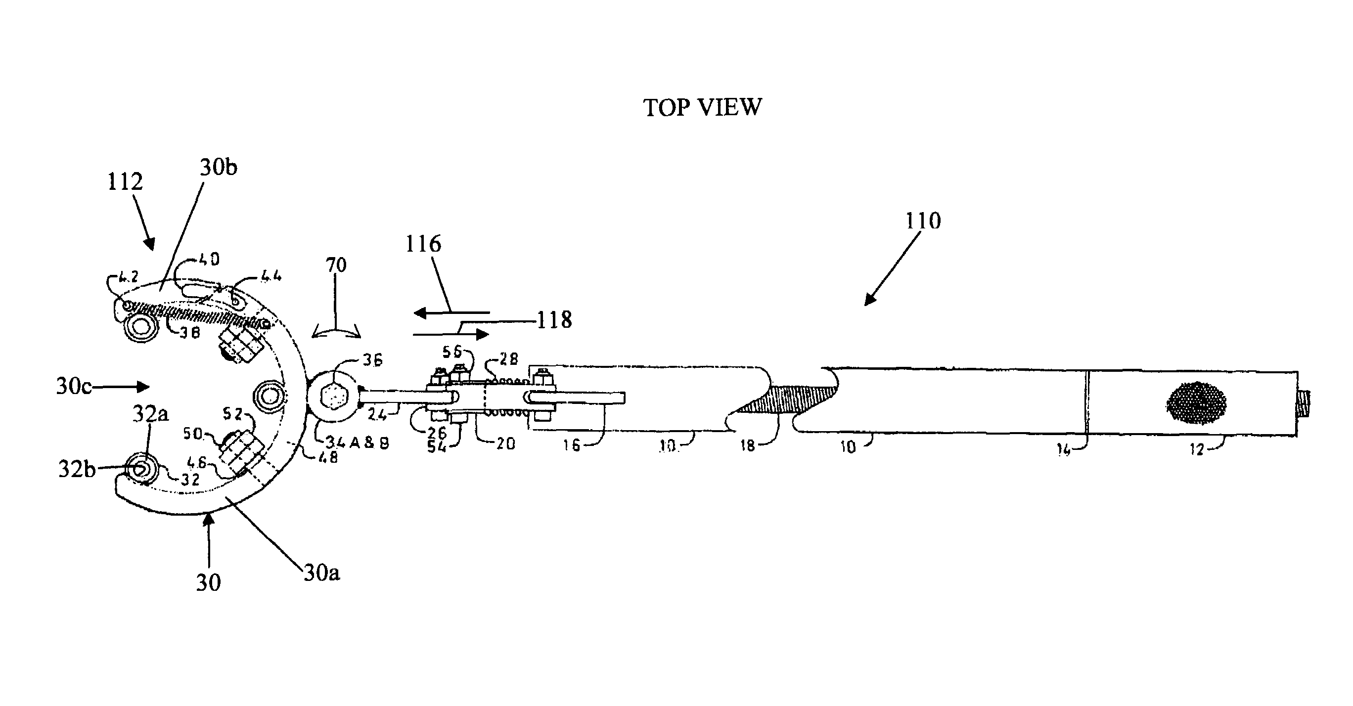 Apparatus and method for handling a crossover tube of a gas turbine
