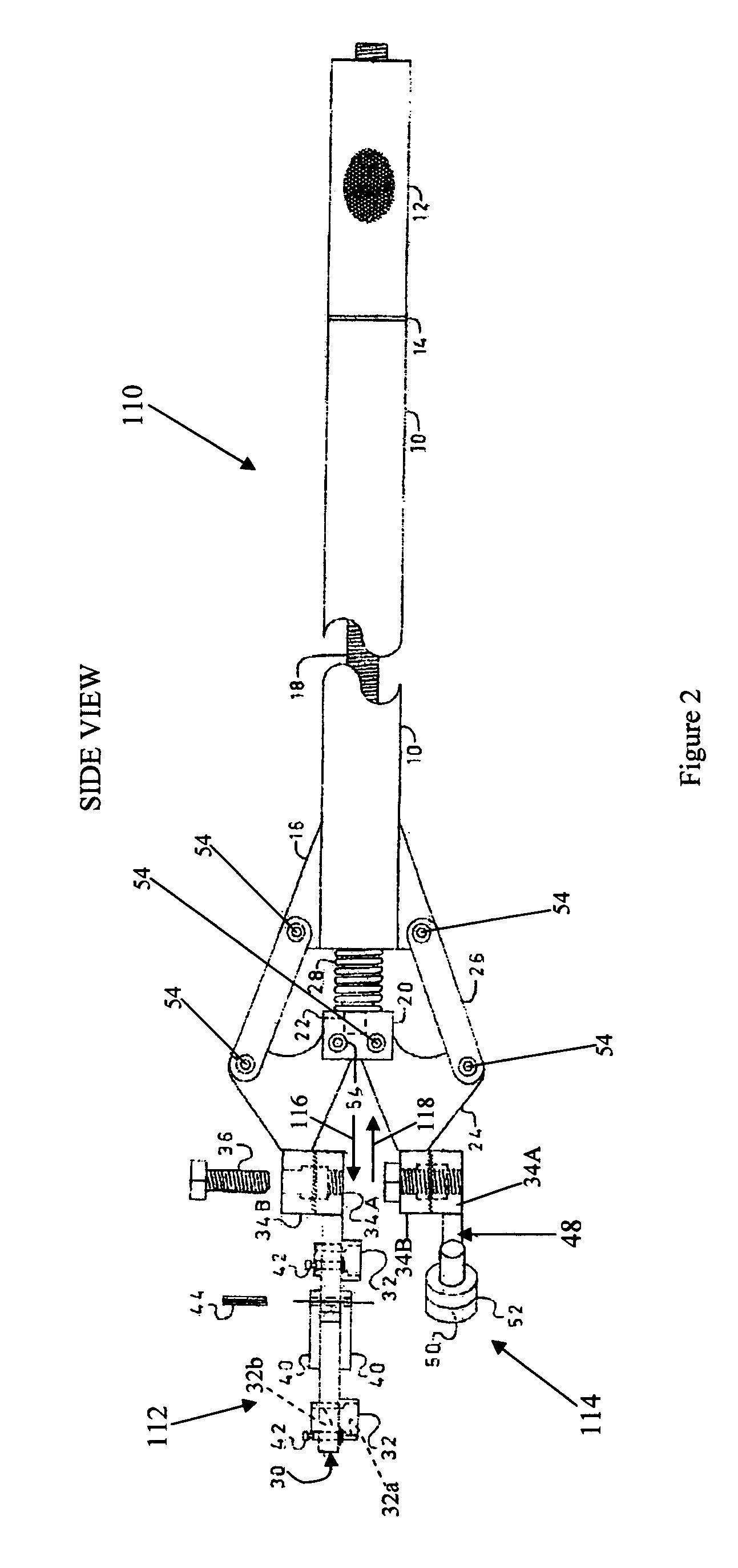 Apparatus and method for handling a crossover tube of a gas turbine