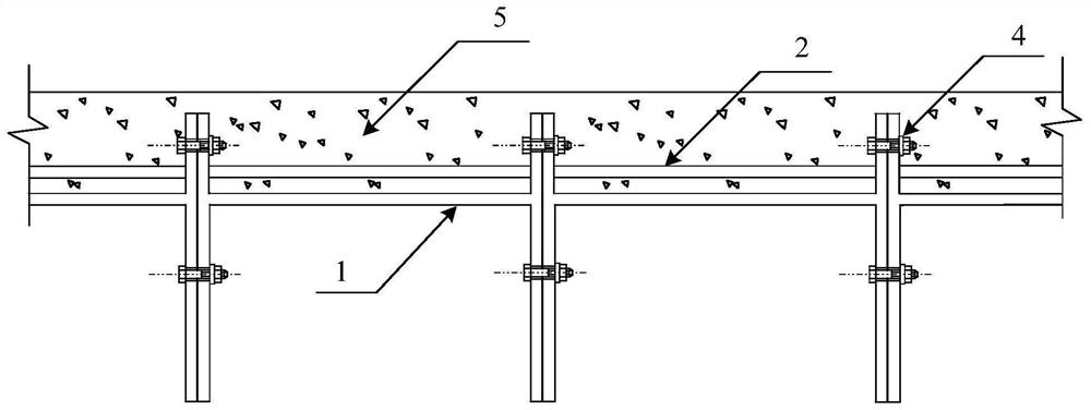 Fabricated steel-ultrahigh toughness concrete combined bridge deck