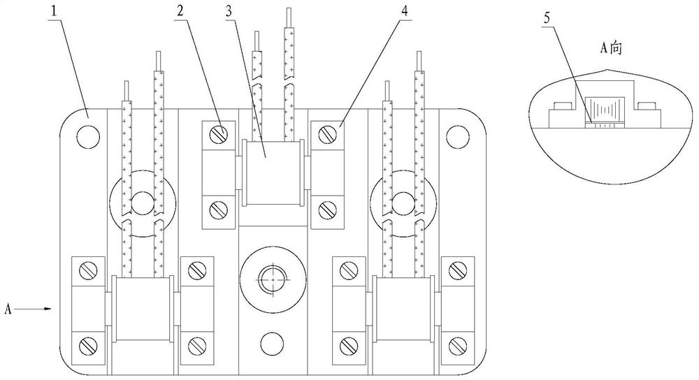 A current transformer for aviation generator