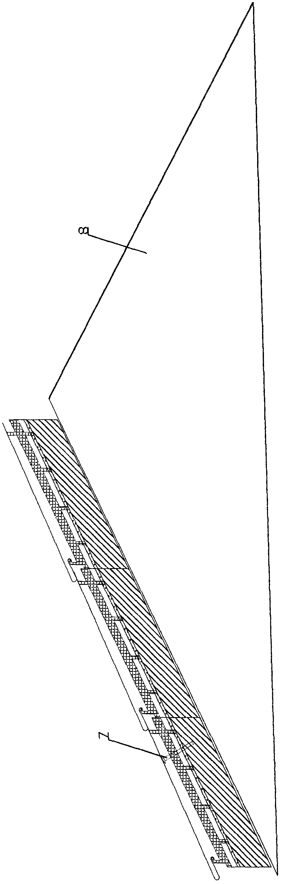 Installation method of solar device integrated with building