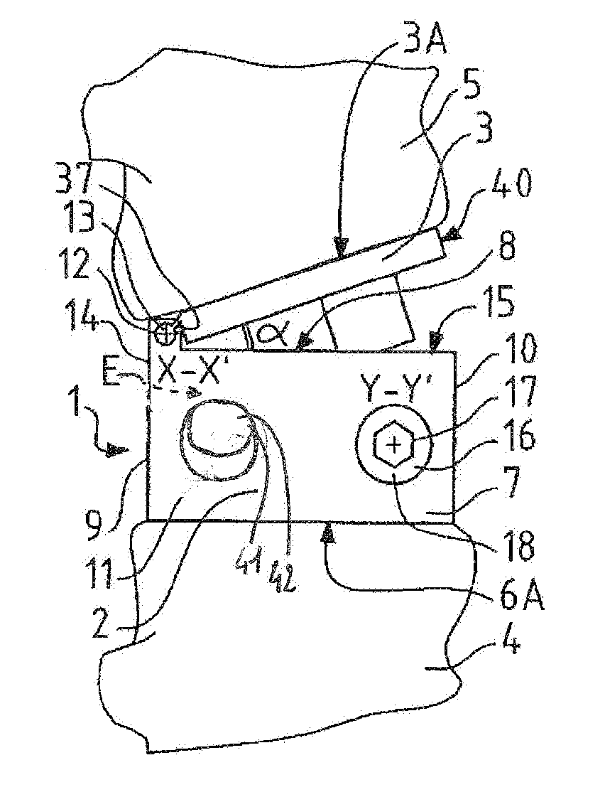 Interbody fusion cage with adjustable cover, and related manufacture method