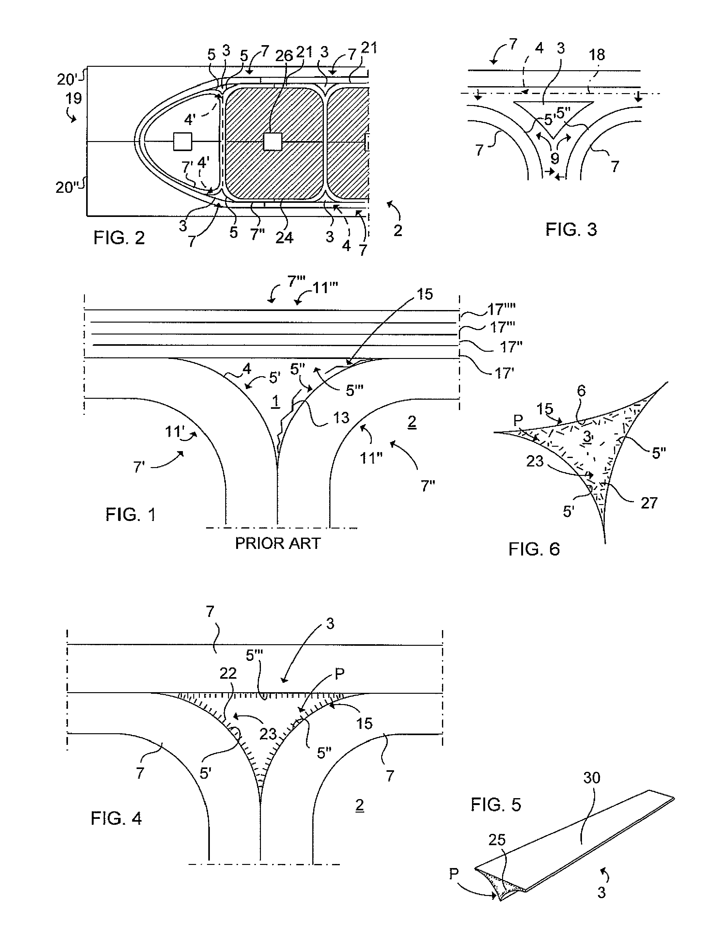 Nano-reinforced radius filler for an aircraft structure and a method of producing an aircraft structure comprising such filler