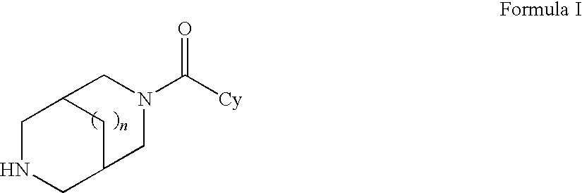 Nicotinic acetylcholine receptor sub-type selective amides of diazabicycloalkanes