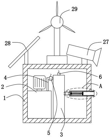 Bird repelling device for high-voltage power transmission
