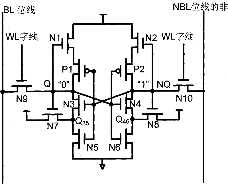 High-robustness subthreshold memory cell circuit for limiting drain current