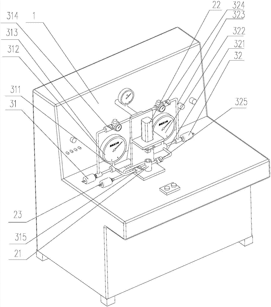 Pressure switch detection device and method