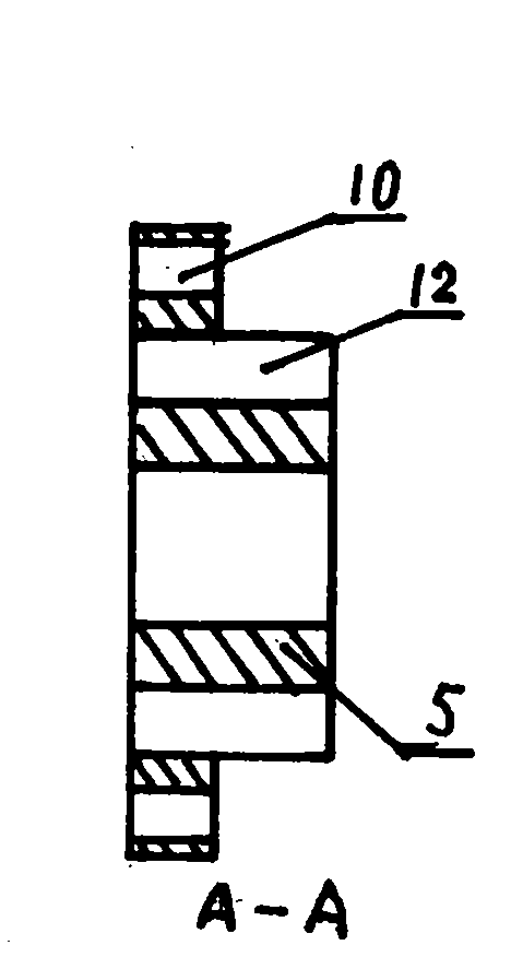 Single-rod multi-head transecting spiral submersible pump