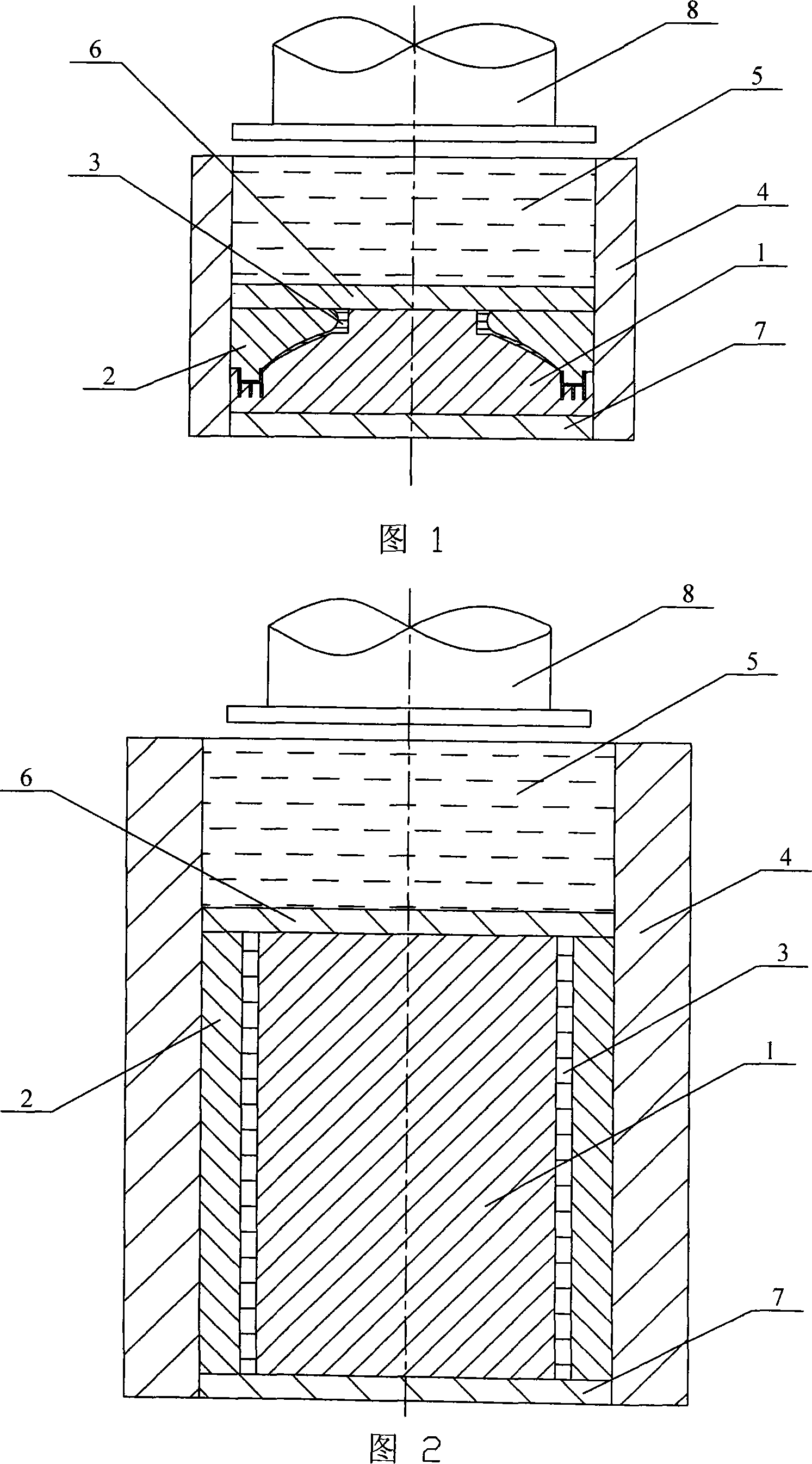 Fibre reinforced intermetallic compound composite material as well as preparation and forming method thereof