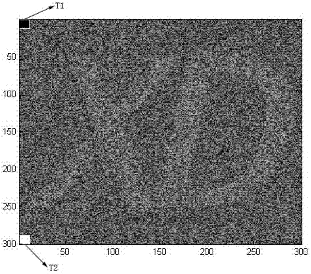 Anti-interference sub-shot noise weak absorption target quantum imaging device and imaging method