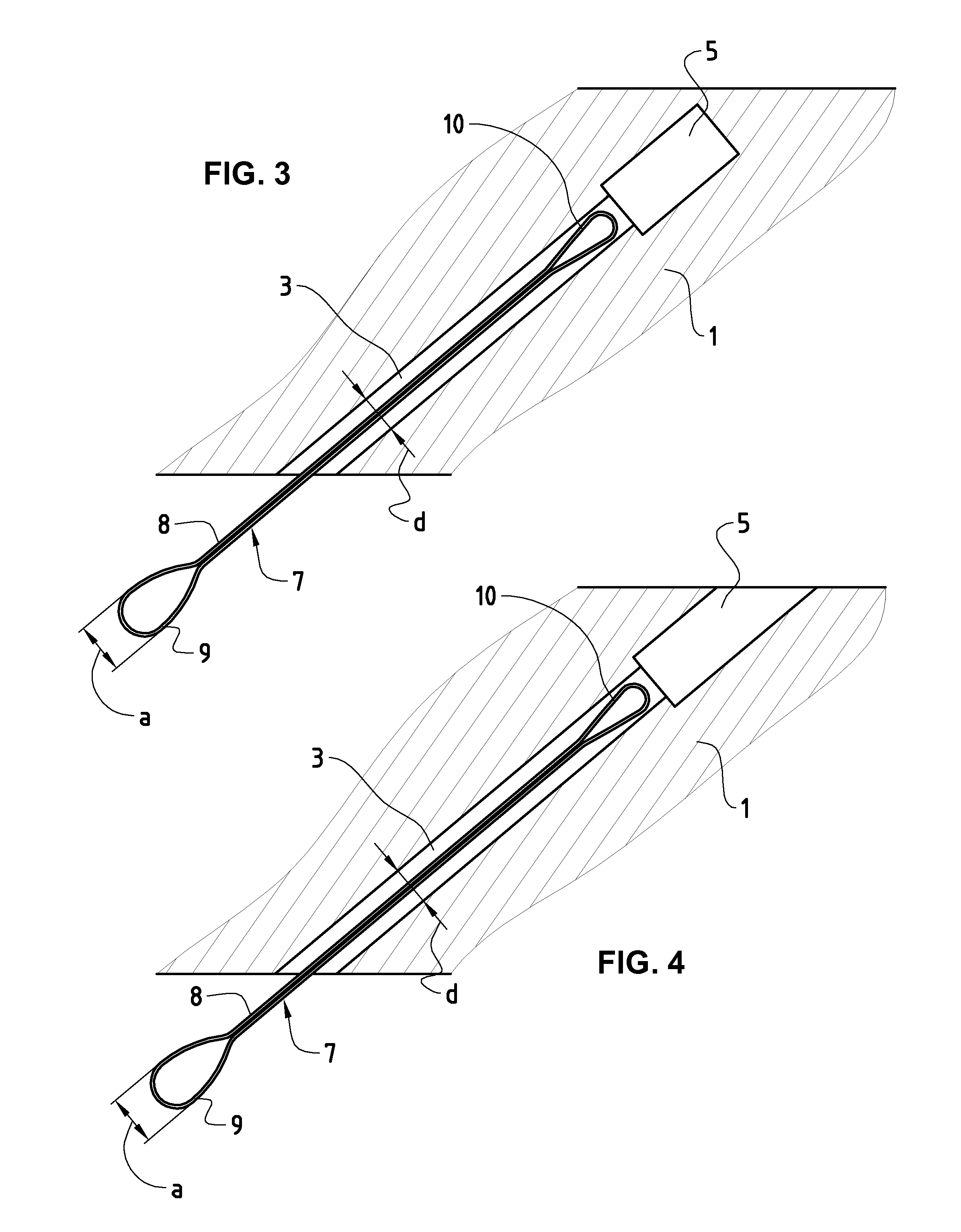 Method for reinforcement of concreted plates in the region of support elements