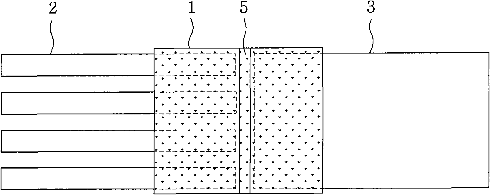 Apparatus for preventing dummy of glass panel from falling down