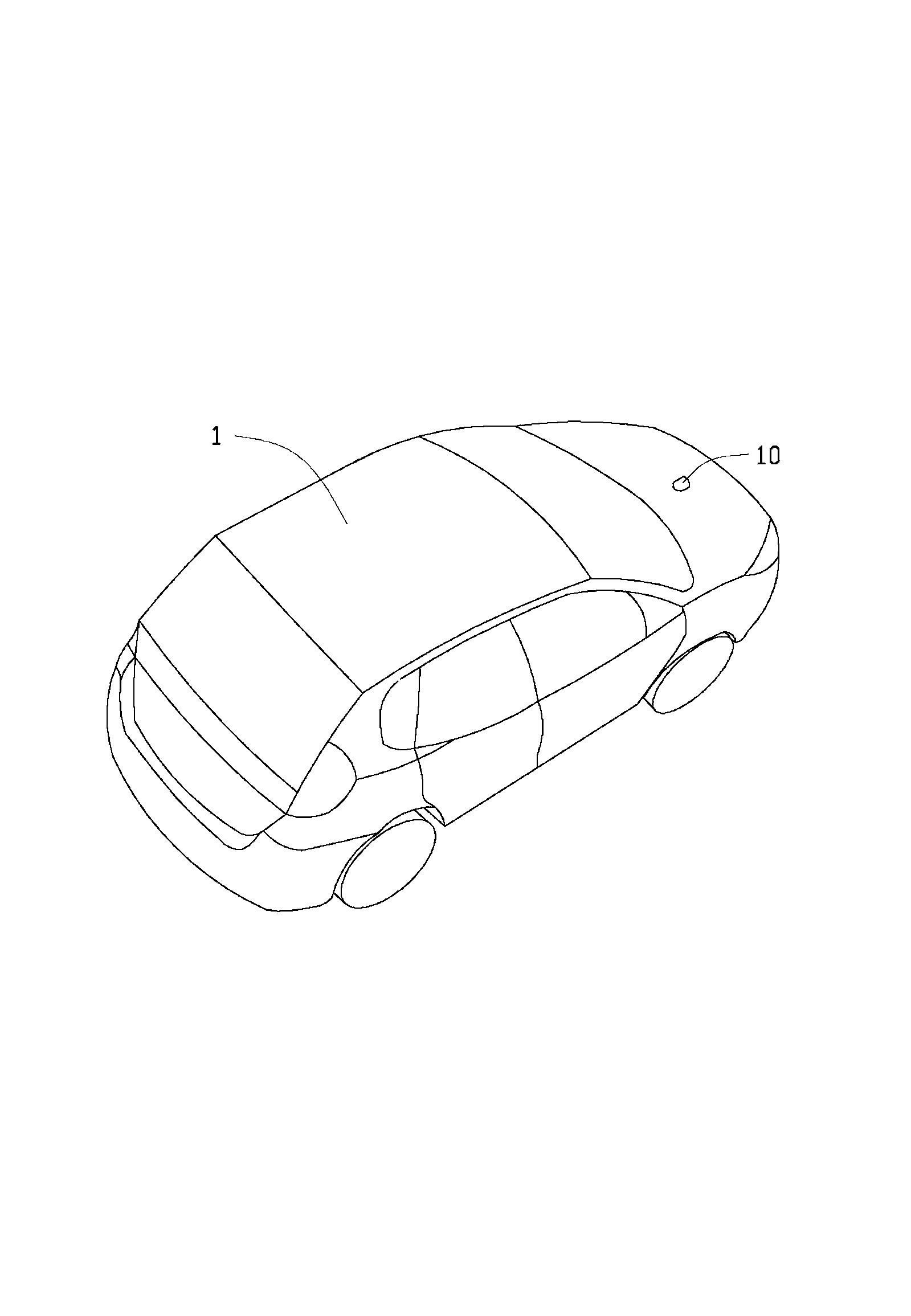 Passenger car stopping prompting system and method