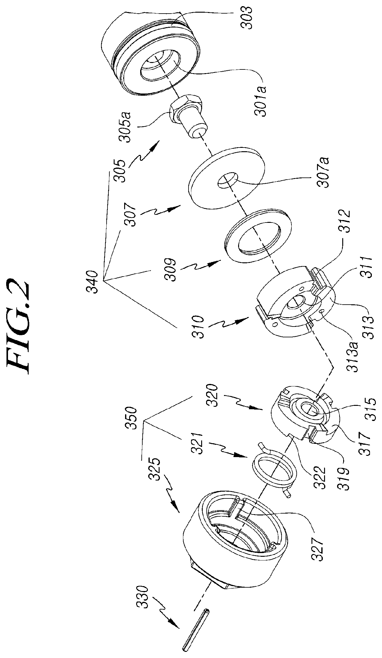 Rack bar supporting device of steering apparatus for vehicle