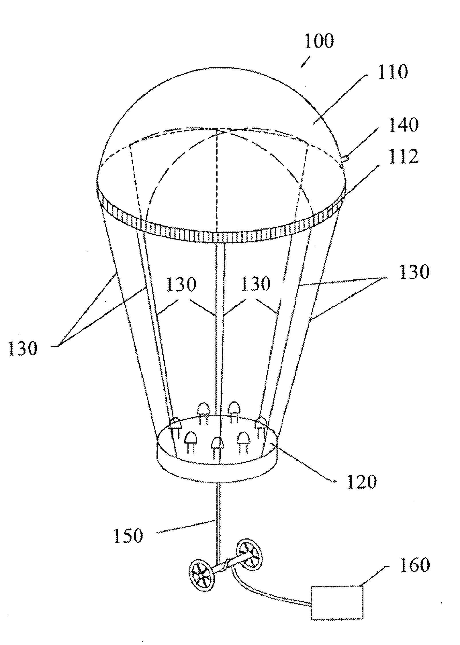 Inflatable Lighting and Display Apparatuses and Systems