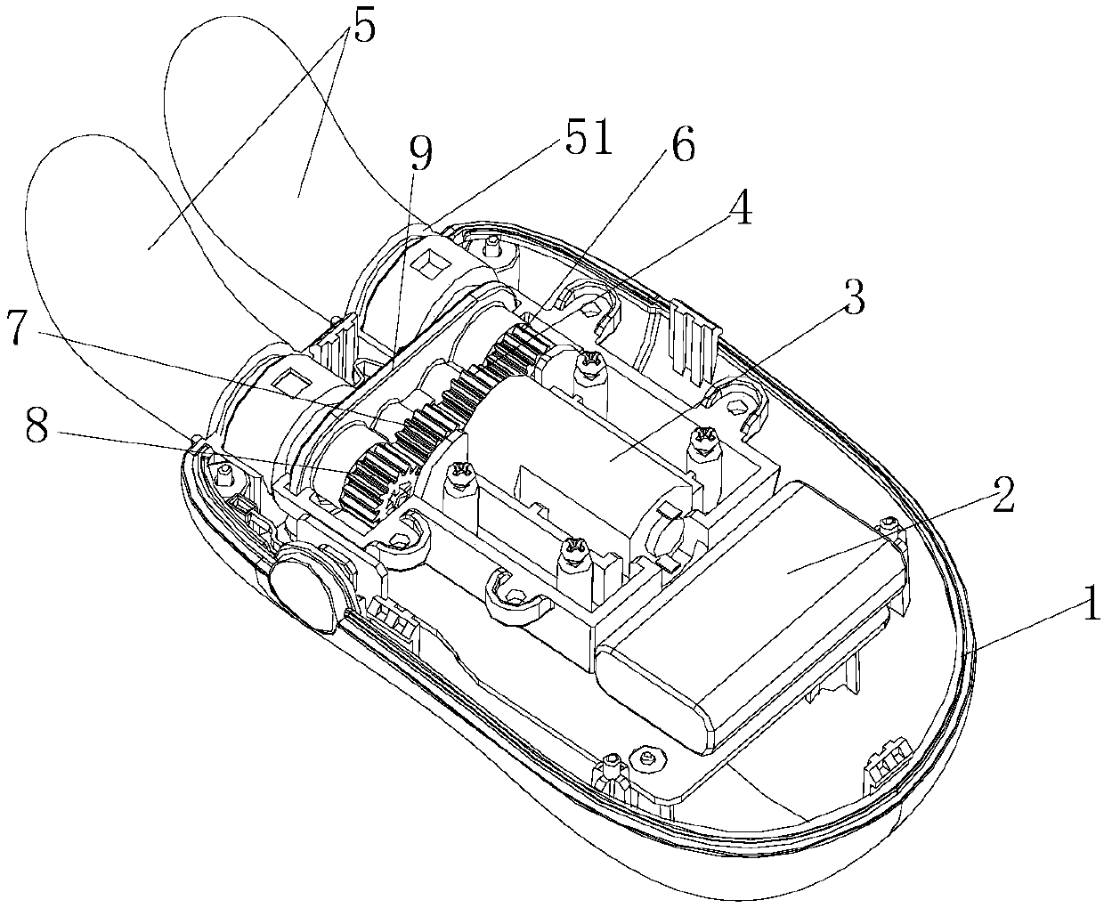 Facial massage device