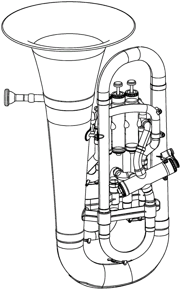 Toy horn with excellent tone