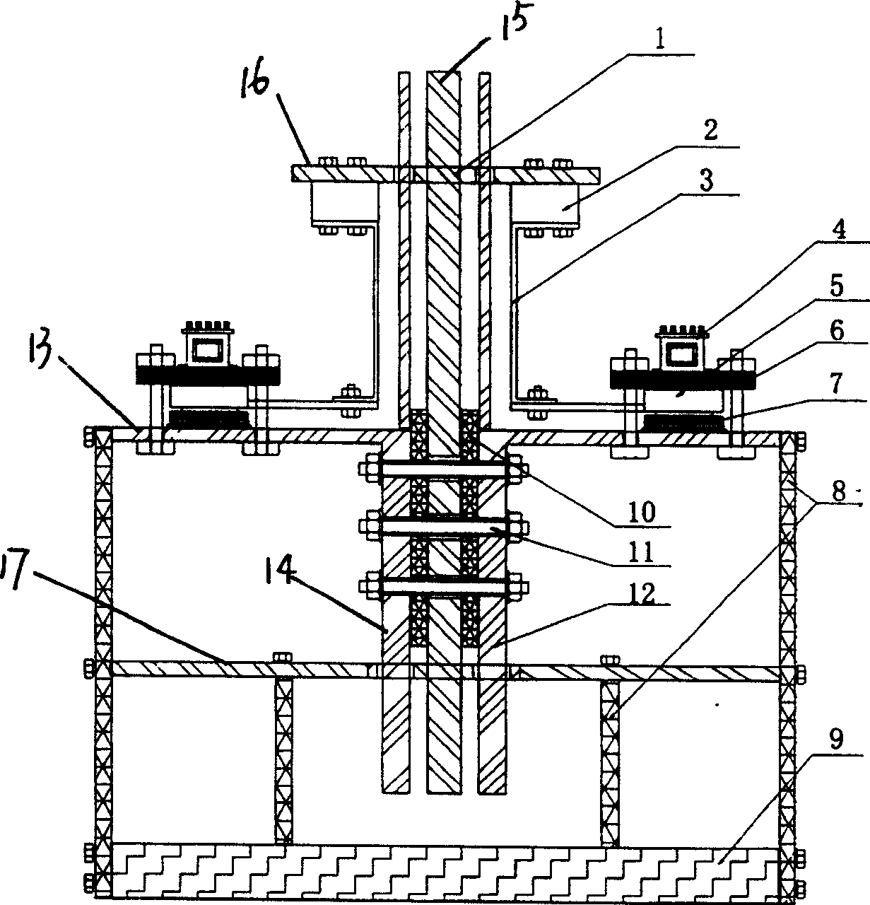 Heavy-current electronic switch of static and dynamic flow equalization