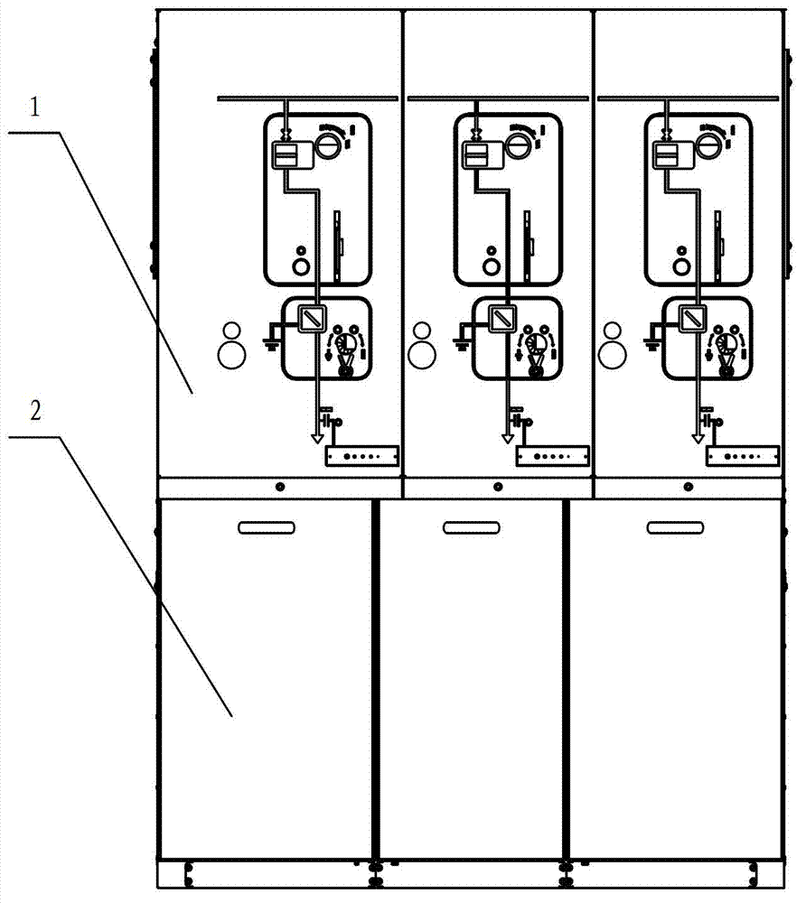 Circuit breaker switch cabinet