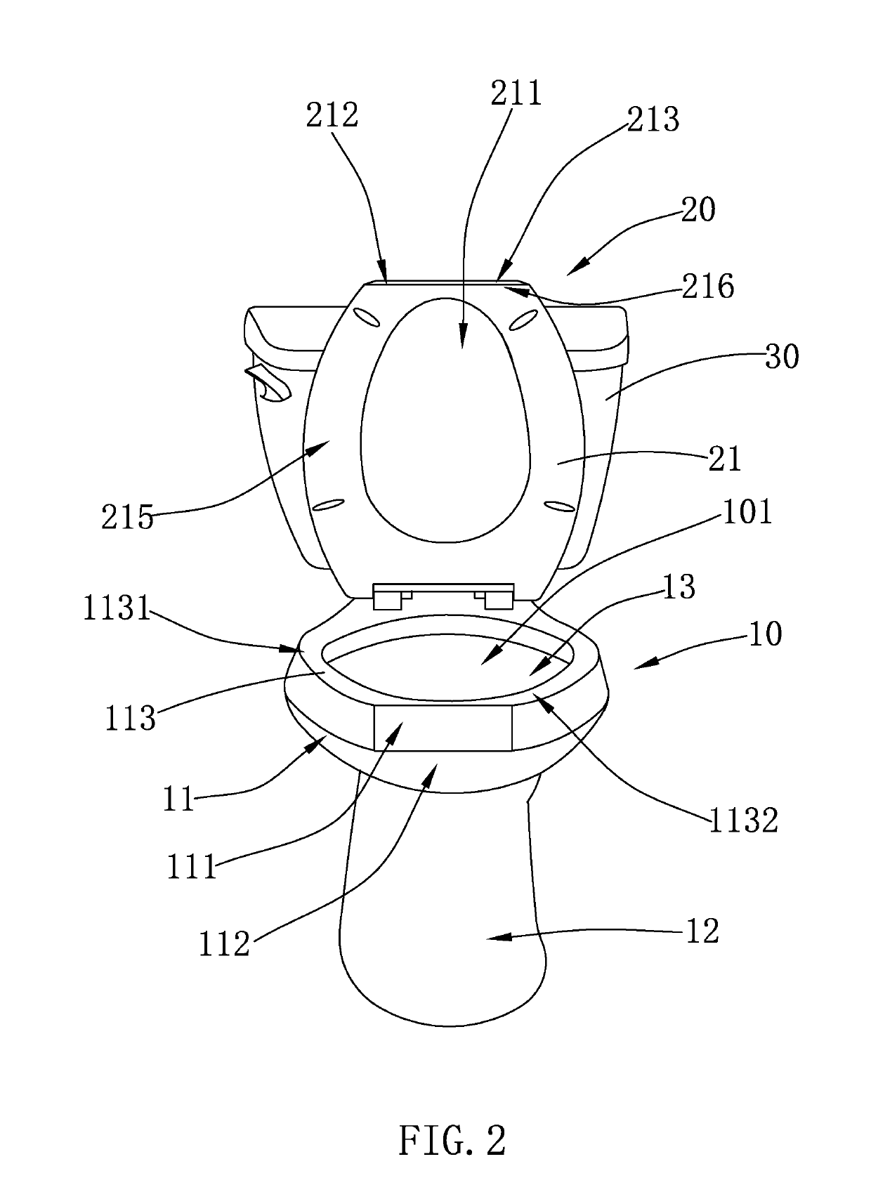 Toilet Bowl and Cover Assembly