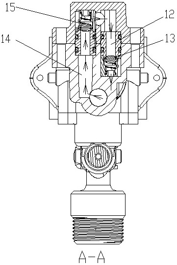 Single-plunger high-pressure self-priming pump and handheld high-pressure cleaning machine