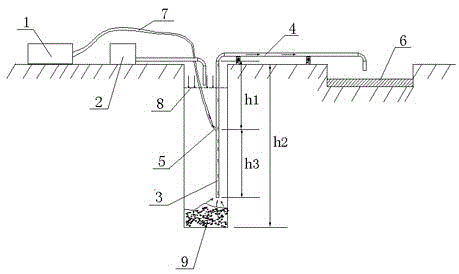 Device and method for removing hole bottom sediment of pore-forming pouring pile