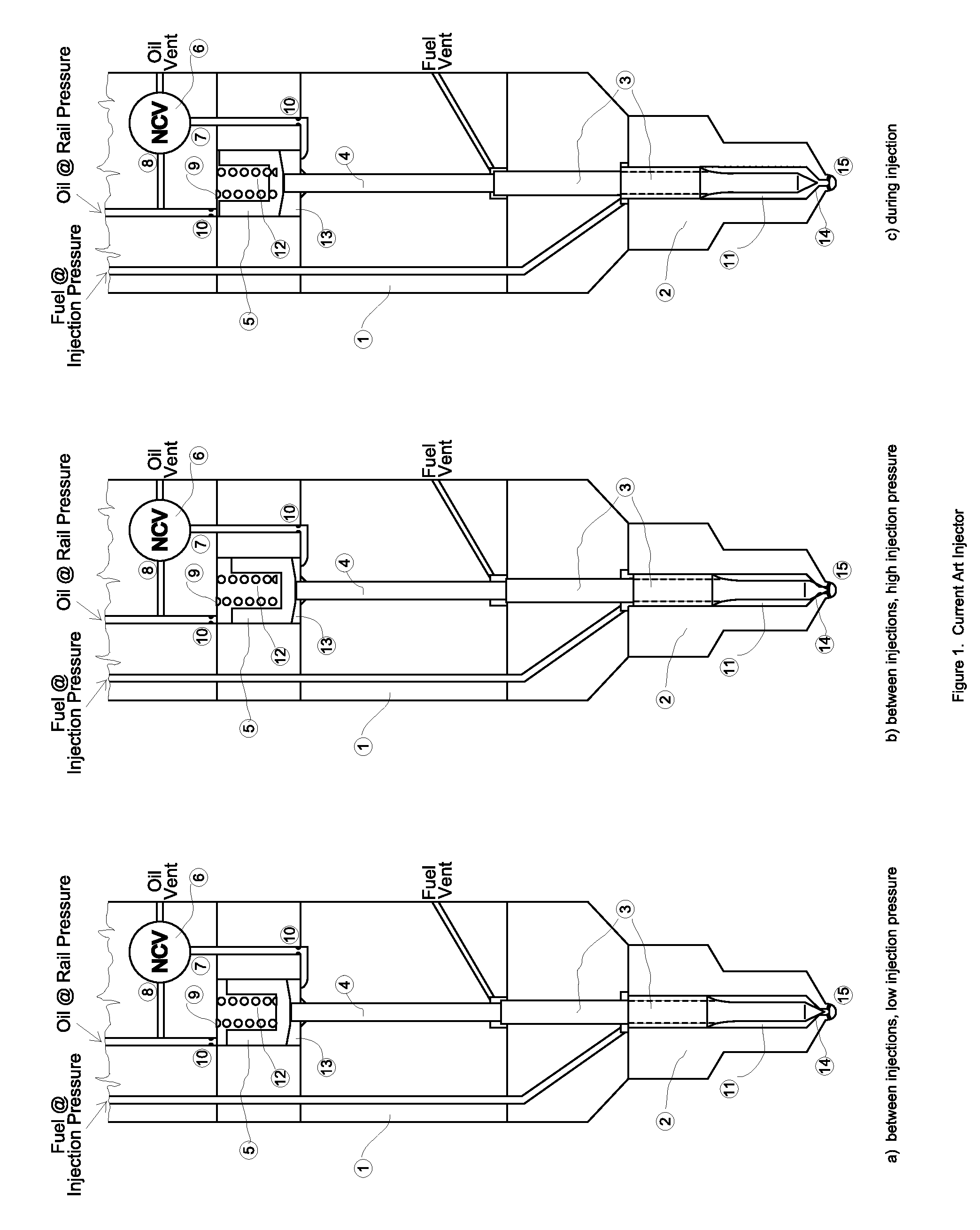 Method and Apparatus for Controlling Needle Seat Load in Very High Pressure Diesel Injectors